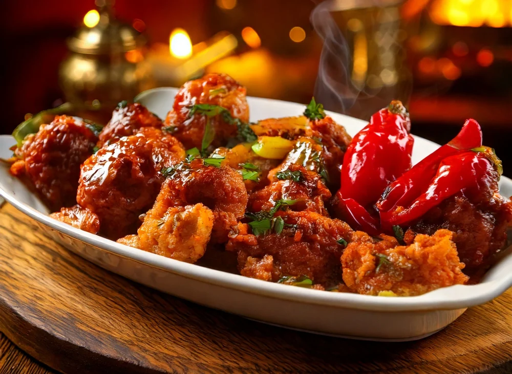 Chili Kyckling Sizzlar ( stark )